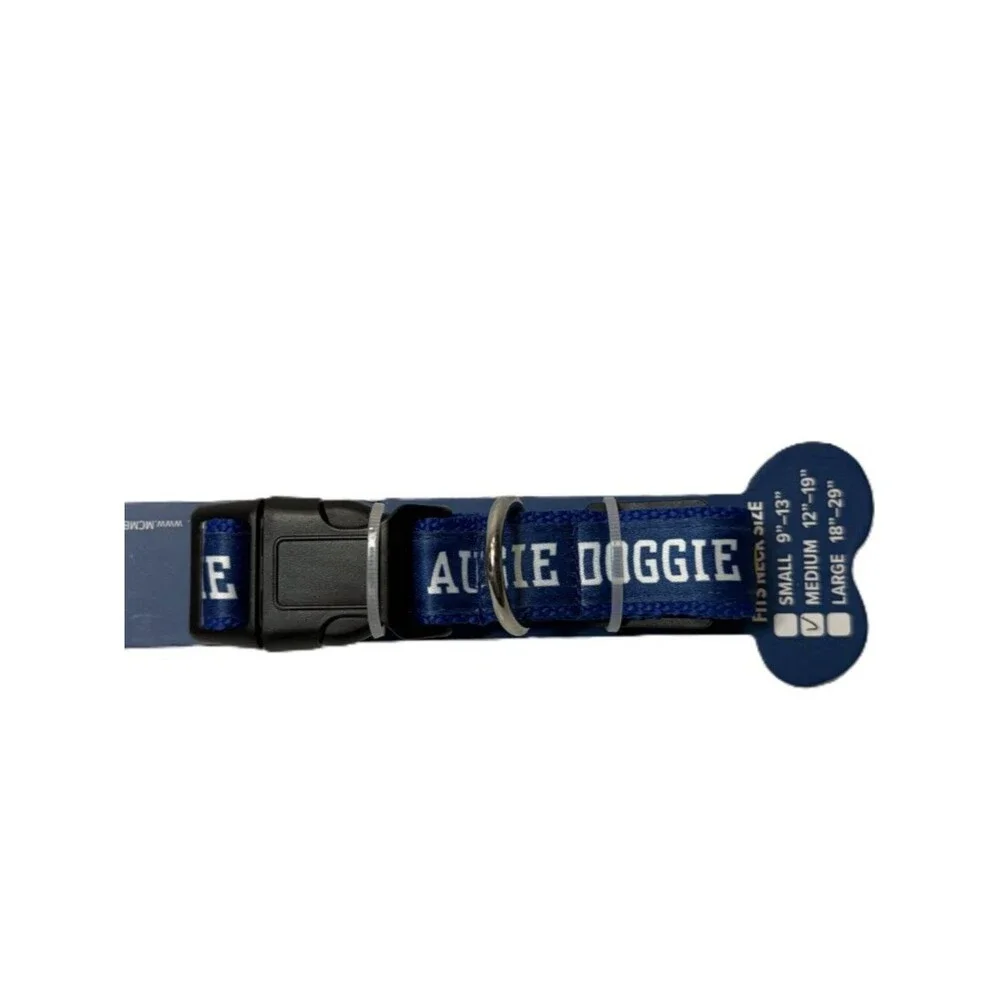 Augustana College Dog Collar Medium Blue NCAA Adjustable Pet Collar NWT